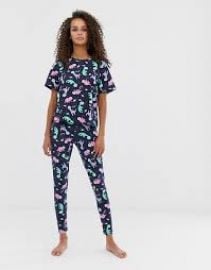 ASOS DESIGN space dino tee  amp  legging set   ASOS at Asos